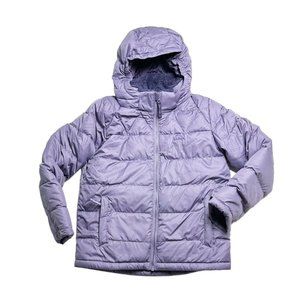 L.L. Bean Kids Purple Puffer Jacket